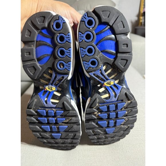 Nike Air Max Plus TN Black Blue Men's Size 8.5 DM8331-001 Running Shoes Sneakers - Picture 6 of 14